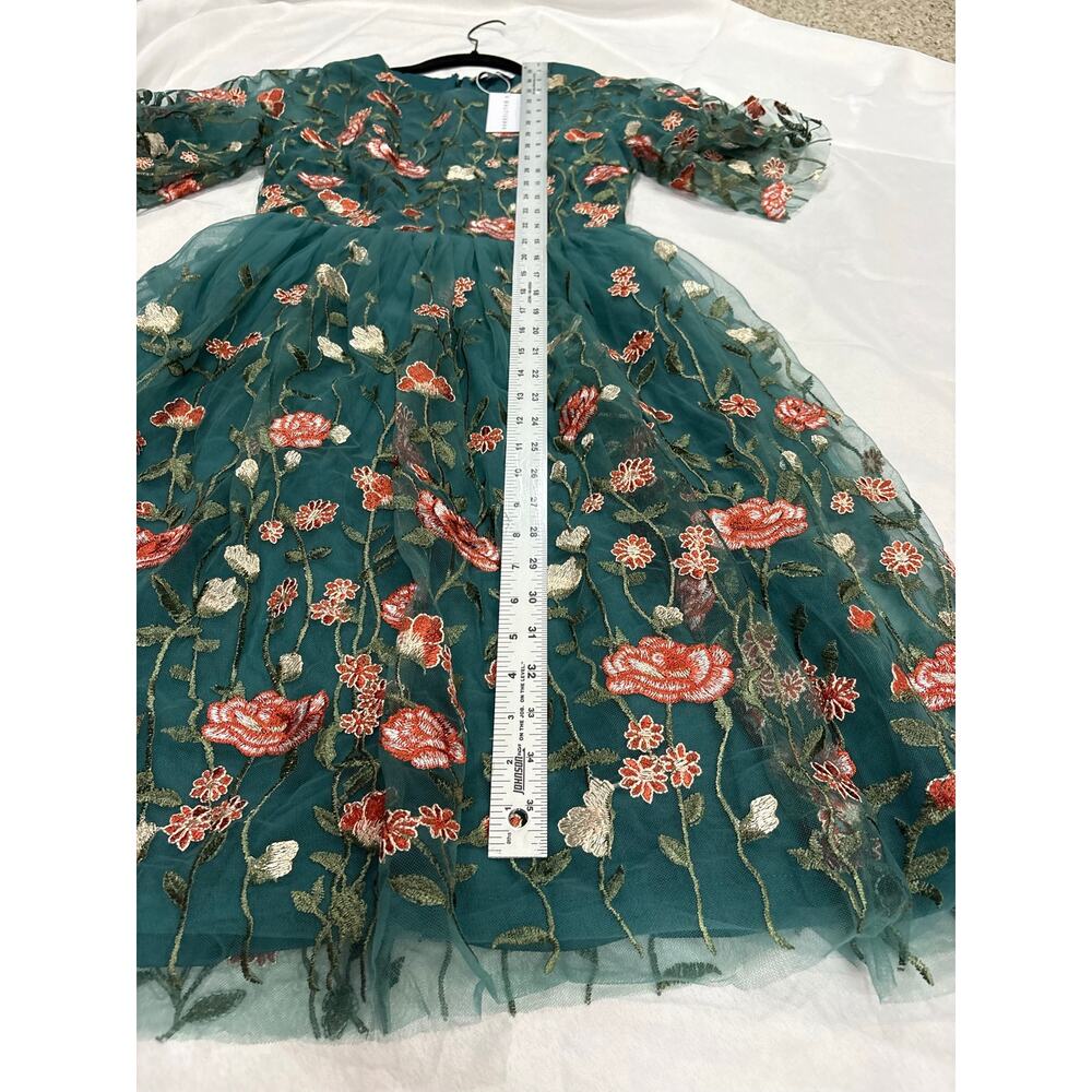 Baltic Born Duchess Tulle Dress Jade Garden Womens S NWT - Picture 6 of 14